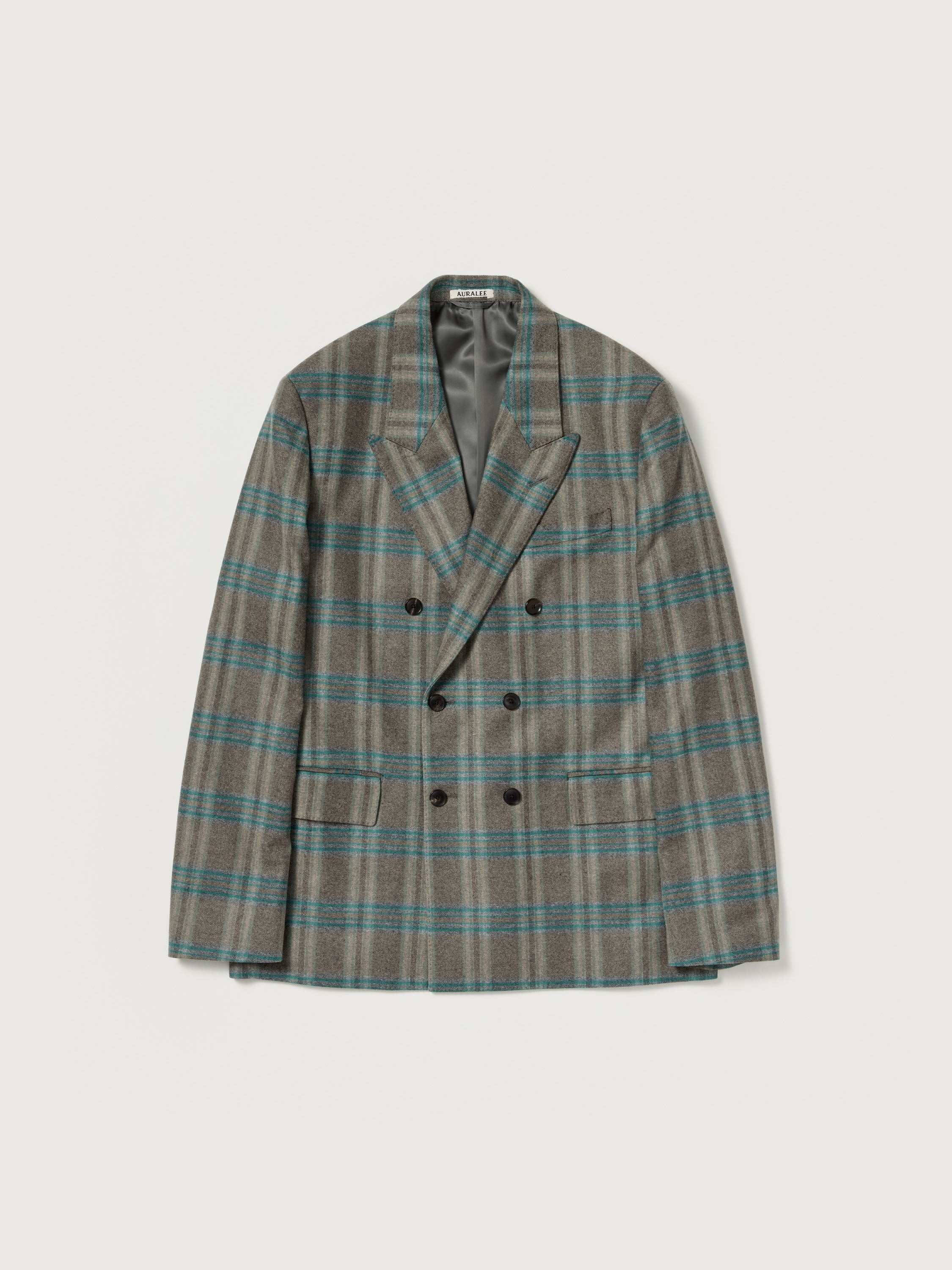 AURALEE 26AW WOOL FULLING FLANNEL DOUBLE-BREASTED JACKET